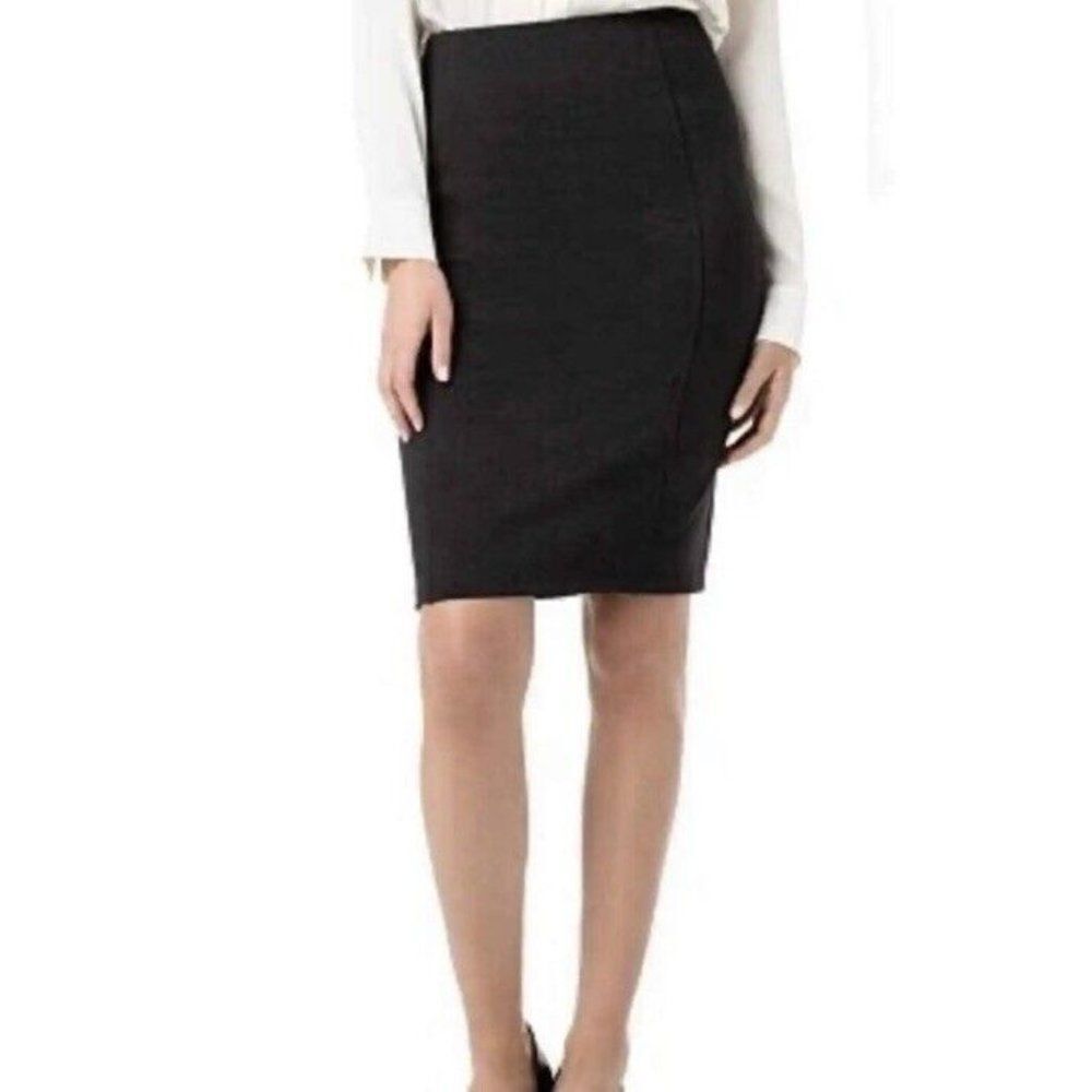 NWT Liverpool Stitchfix Bia Knit Textured Pencil Skirt Black 8P High Waist